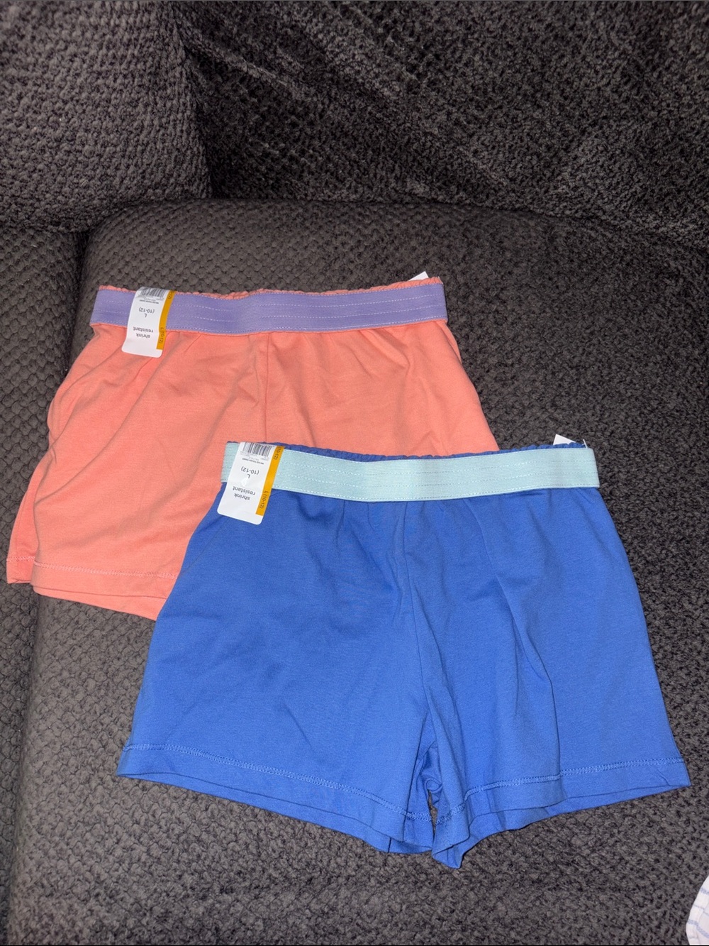🎉4 for $20 Lot of 2 NWT Wonder Nation Girls shorts, Large (10-12)
